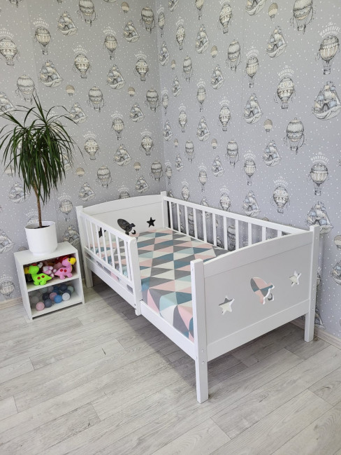 Кровать MALIKA Space Star 160х80 белый